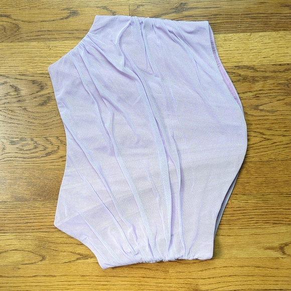 NEW Lilac Corset Top Violet Sleeveless Blouse Women's Size XL - Picture 7 of 13